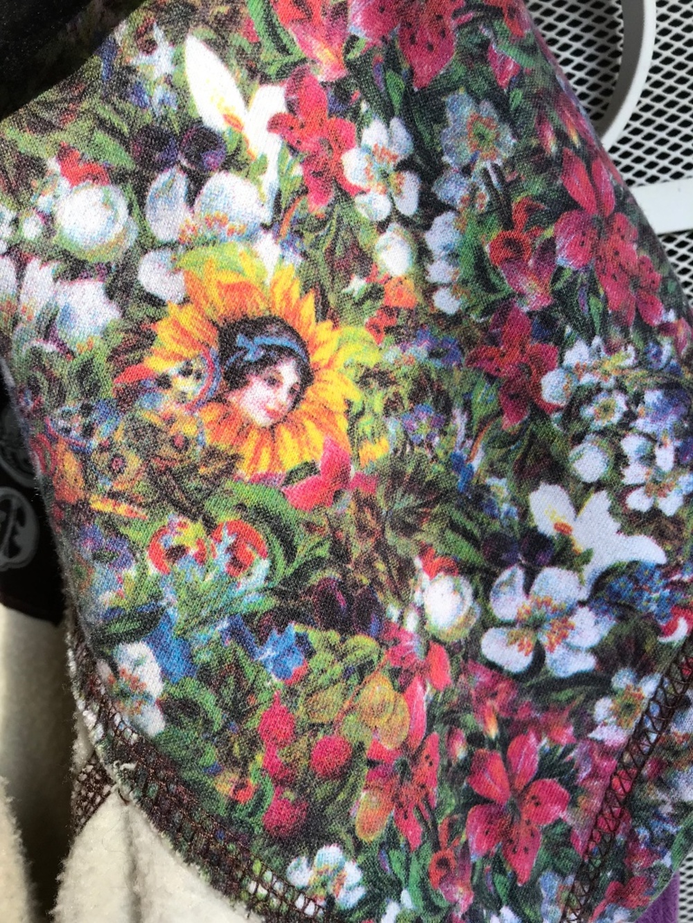 Panic! At the Disco Brown Striped Vintage Hoodie XL